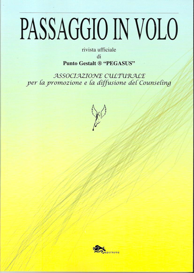 Copertina Rivista PASSAGGIO IN VOLO_Articolo di Cristina Busi per ArKa PASSAGGIO IN VOLO_Rivista ufficiale di Punto Gestalt